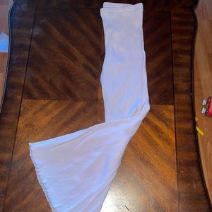 Aerie high waisted, ribbed, flare pants